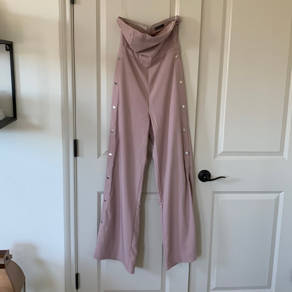 Pink jumpsuit
